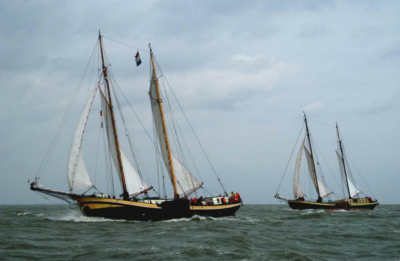 Slapen Aan Het Ijsselmeer - With Seaview And Sunset Stavoren Exterior foto